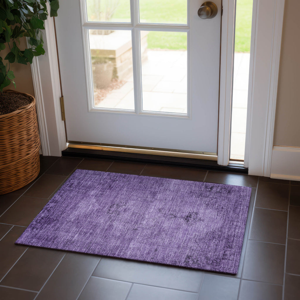 addison chantille acn658 purple rug
