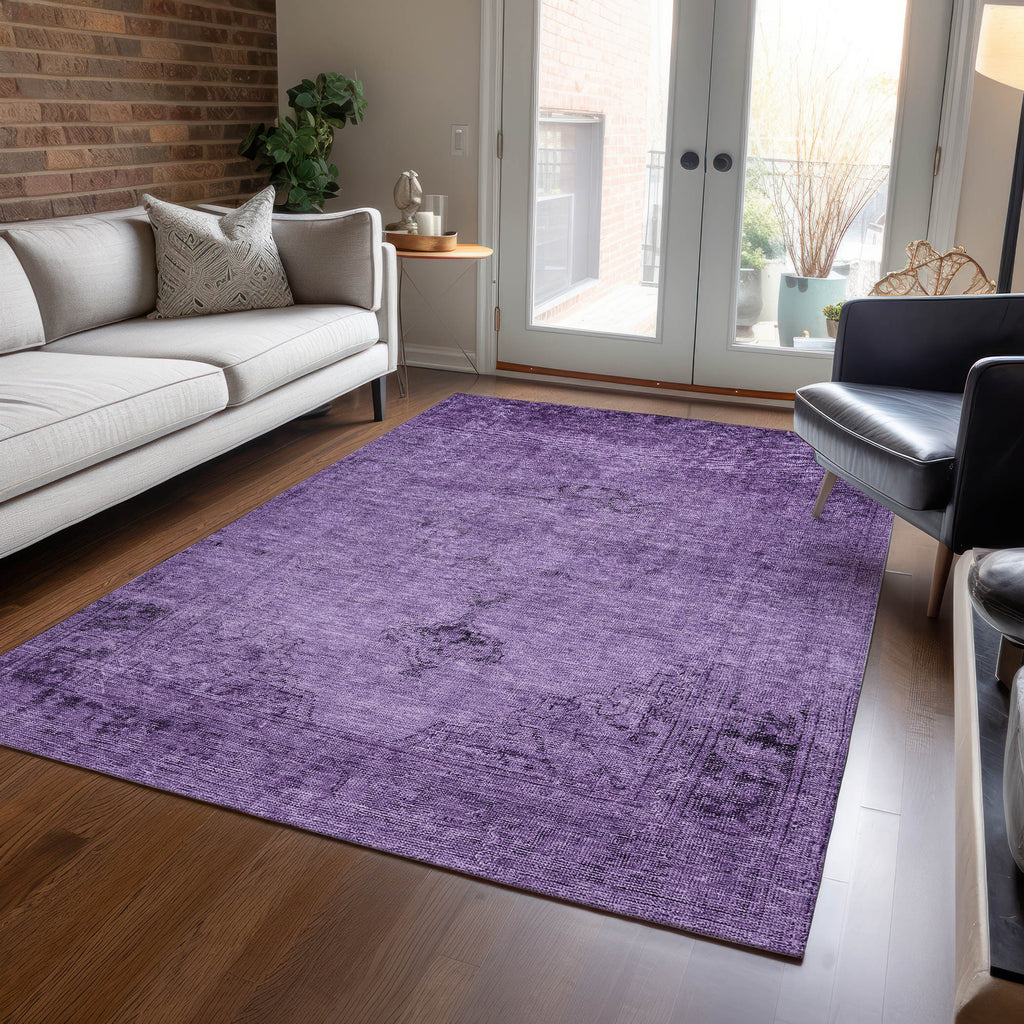 addison chantille acn658 purple rug
