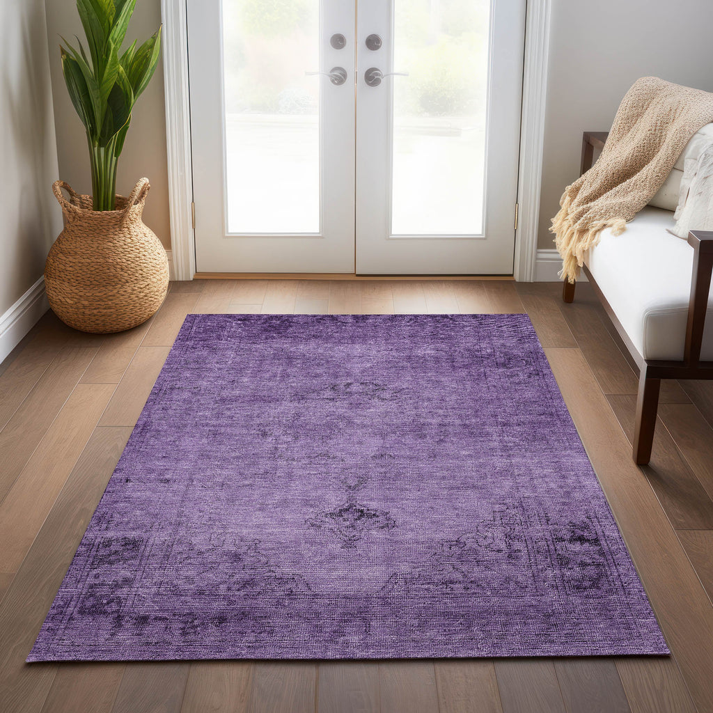 addison chantille acn658 purple rug