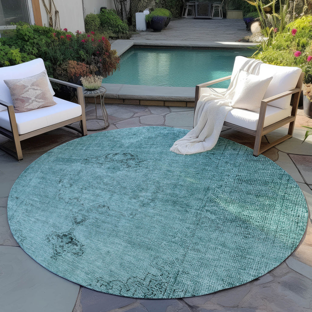 addison chantille acn658 teal rug