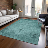 addison chantille acn658 teal rug