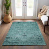 addison chantille acn658 teal rug