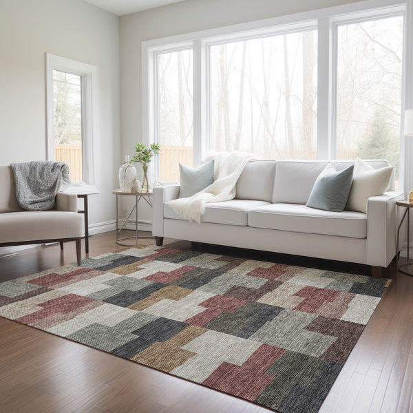 addison chantille acn659 paprika rug