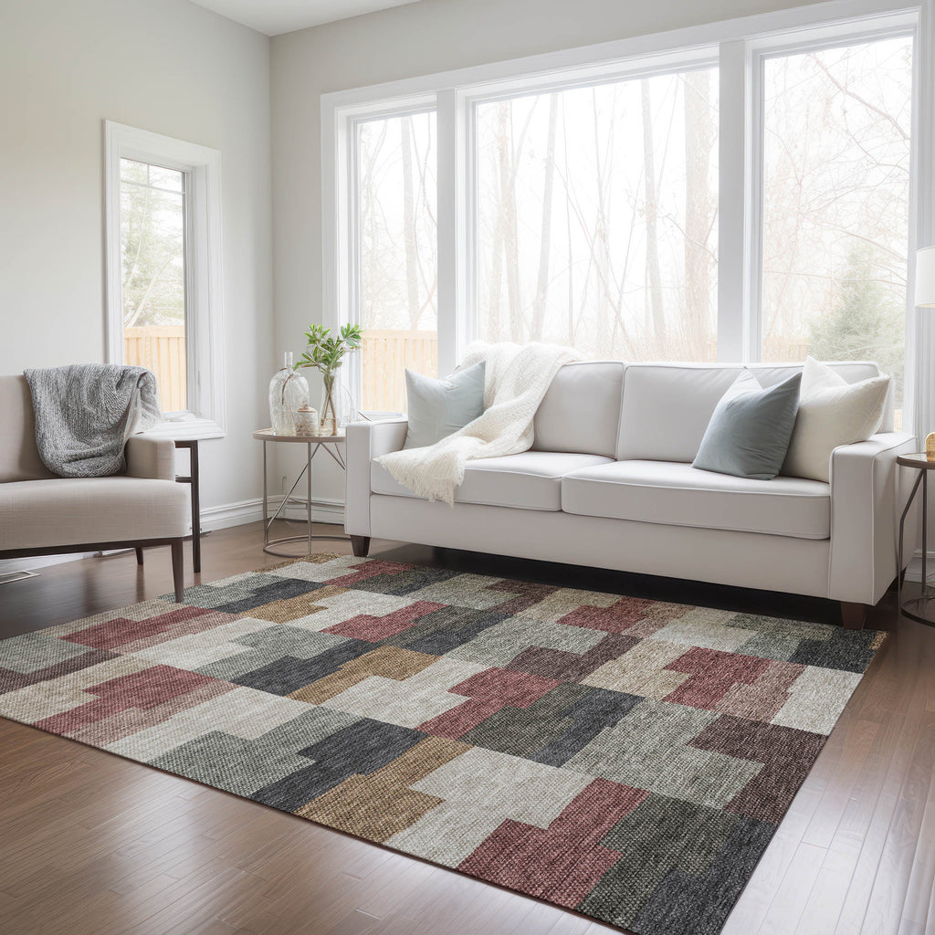 addison chantille acn659 paprika rug