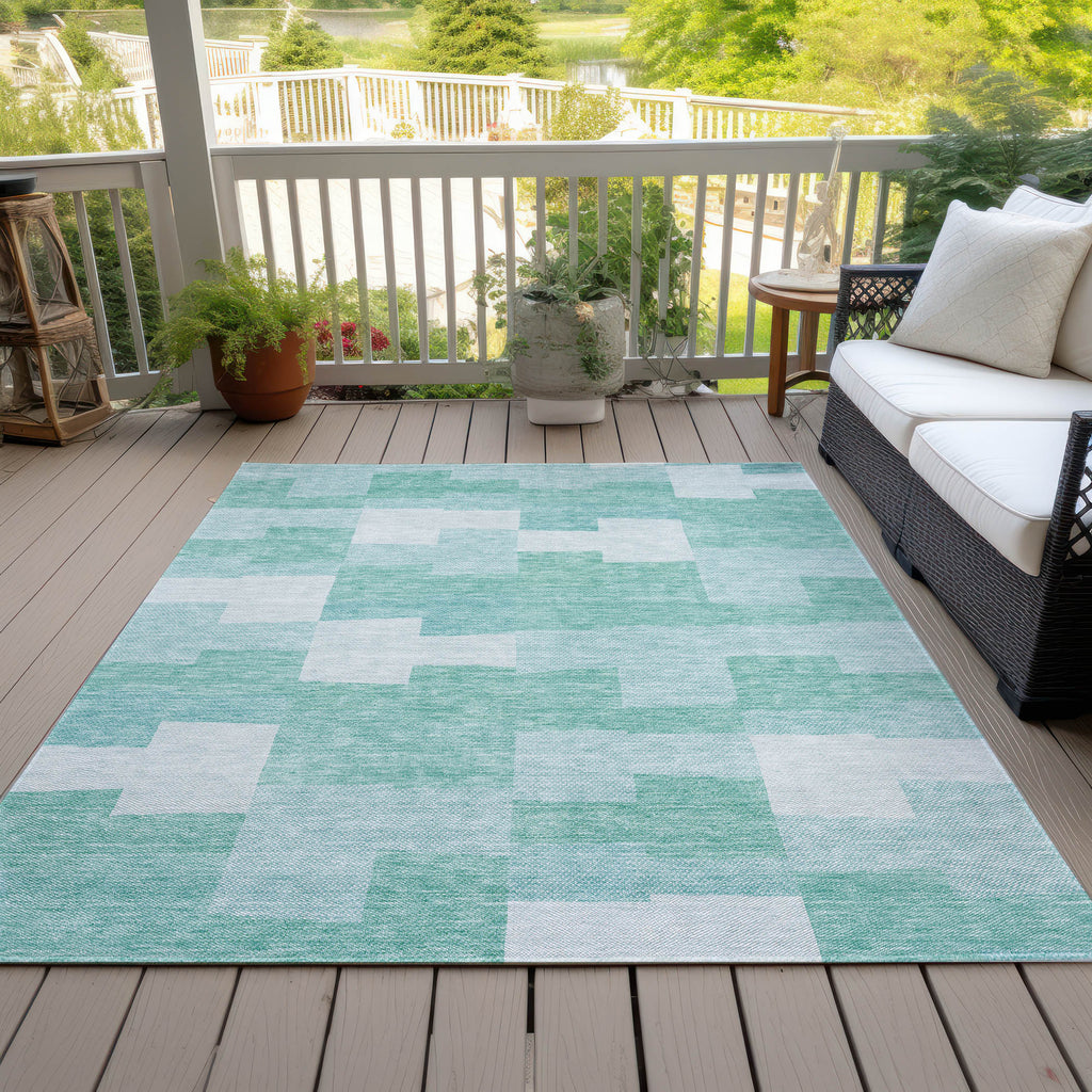 addison chantille acn659 teal rug