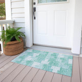 addison chantille acn659 teal rug