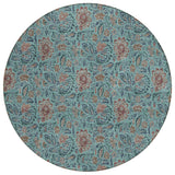 addison chantille acn660 teal rug