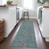 addison chantille acn660 teal rug