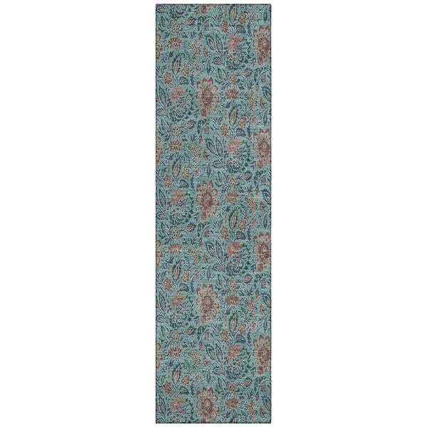 addison chantille acn660 teal rug