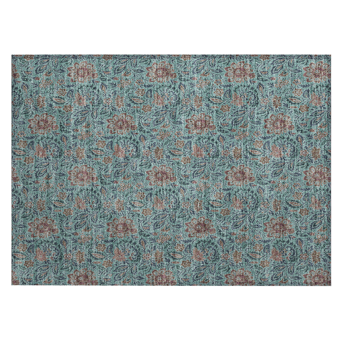addison chantille acn660 teal rug