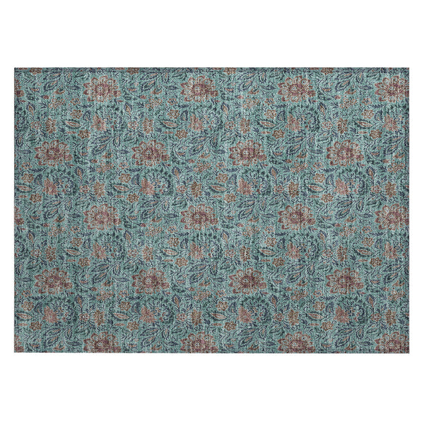 addison chantille acn660 teal rug