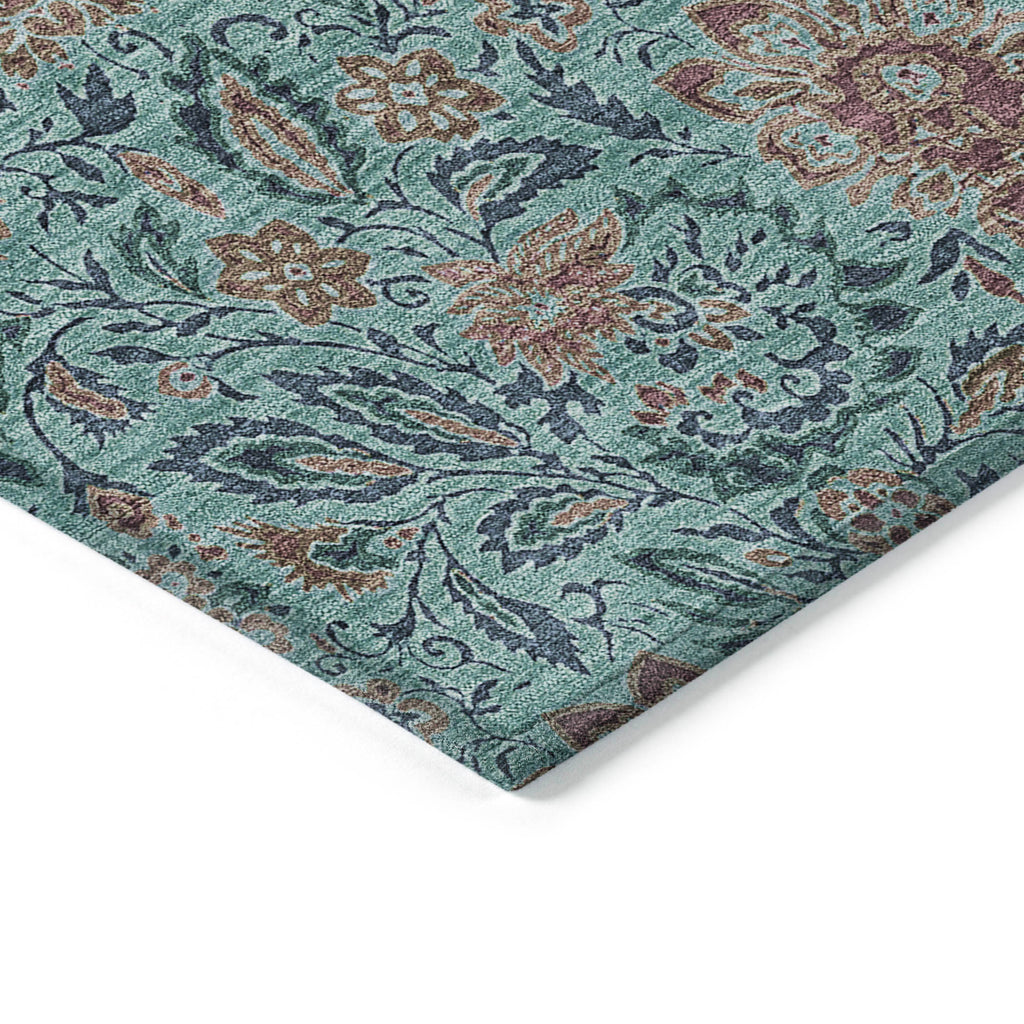 addison chantille acn660 teal rug