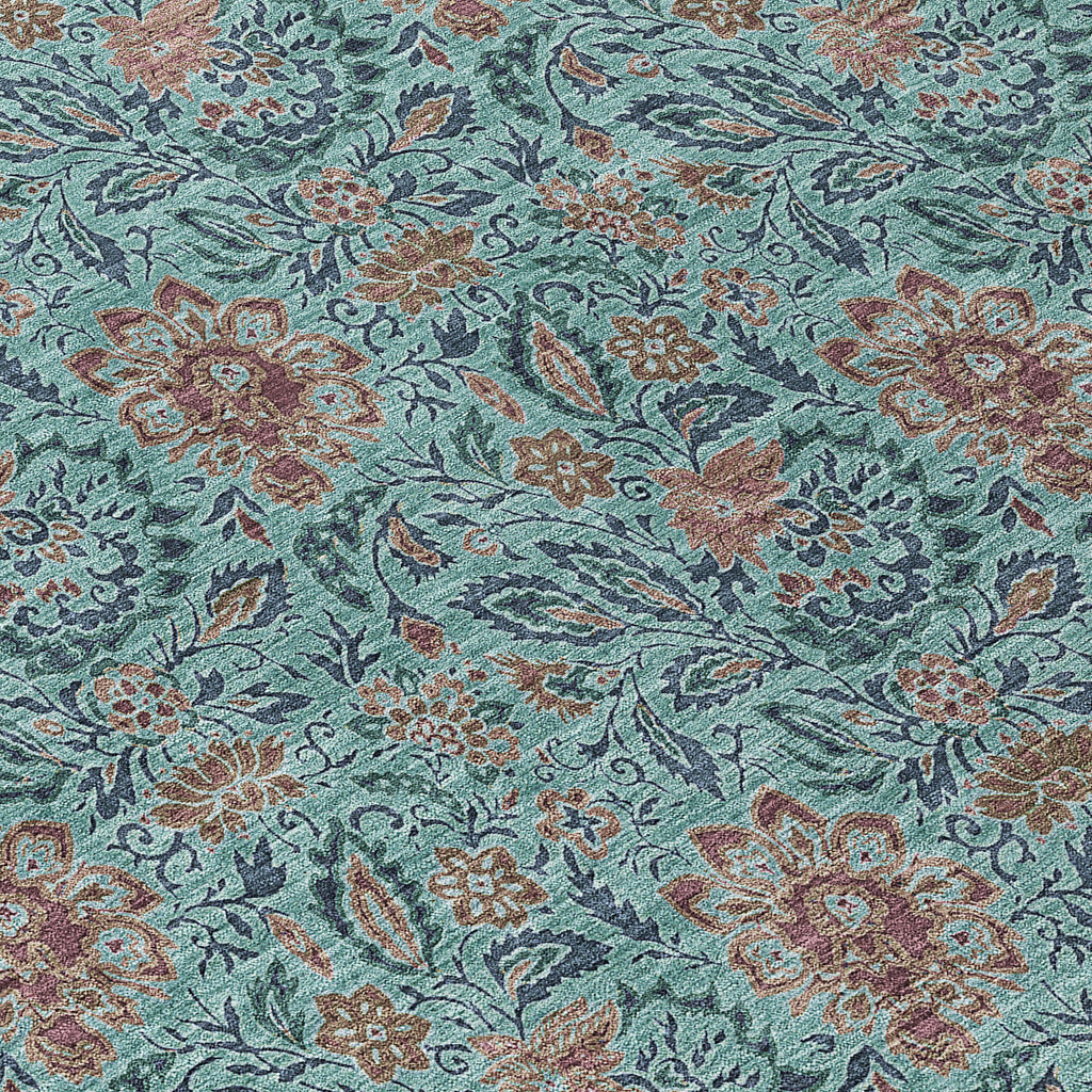 addison chantille acn660 teal rug