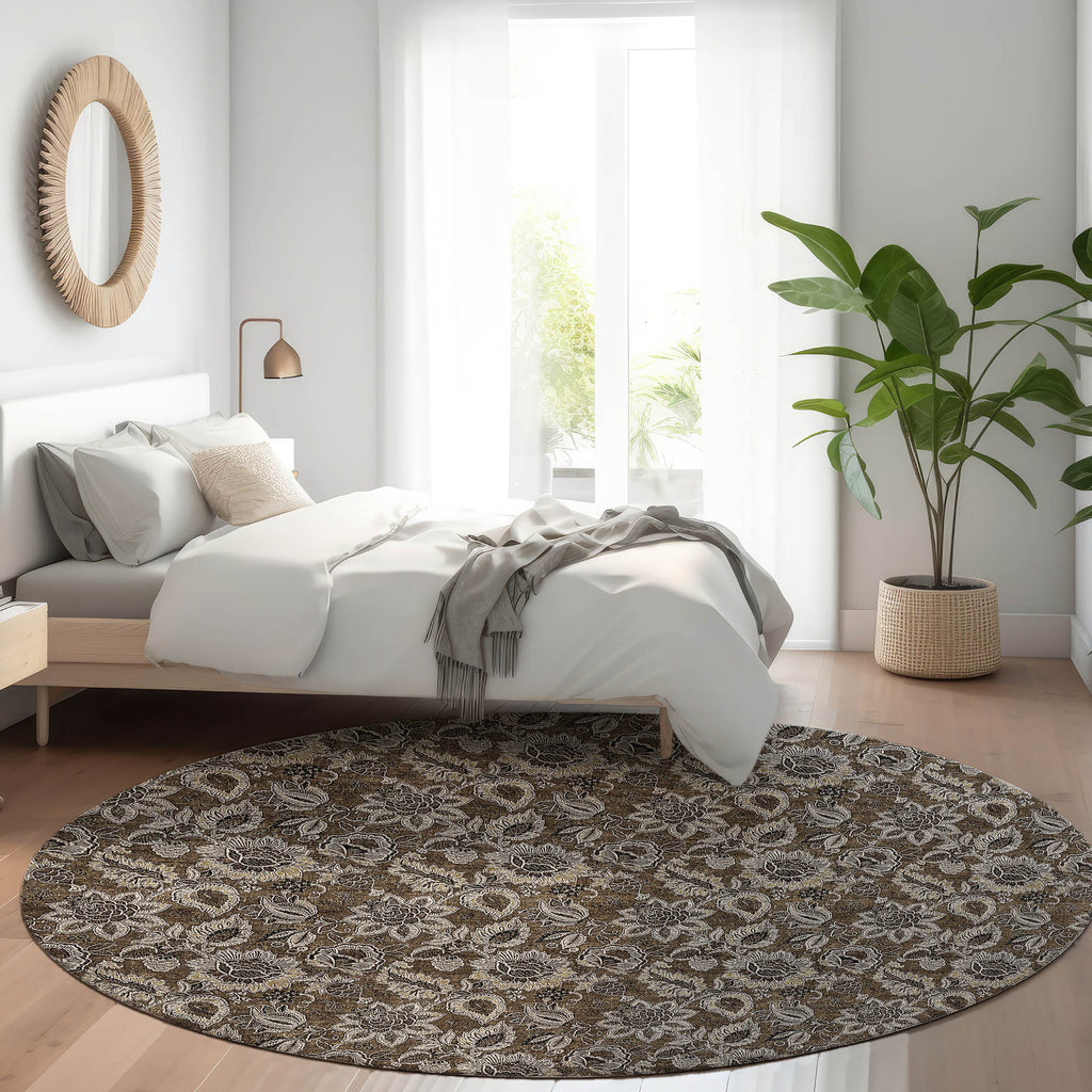 addison chantille acn661 chocolate rug