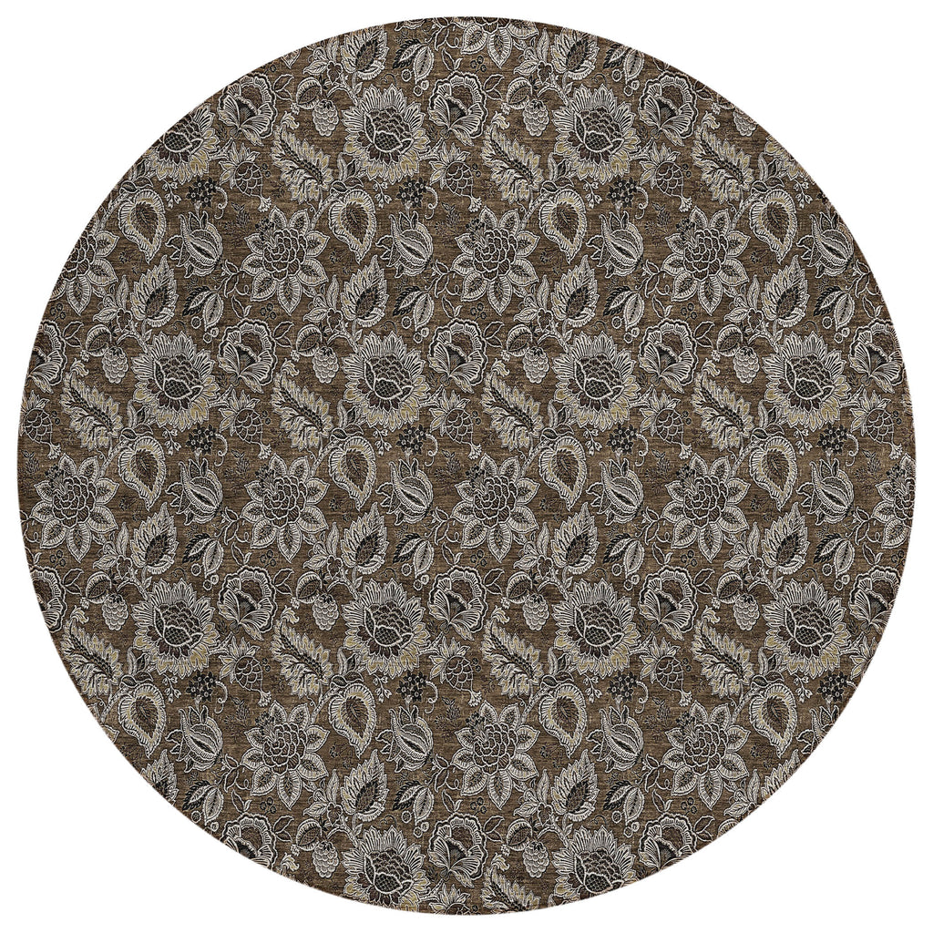 addison chantille acn661 chocolate rug