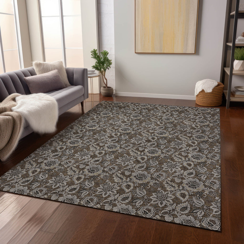 addison chantille acn661 chocolate rug