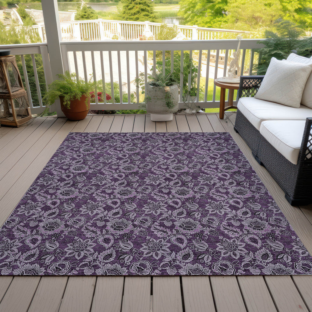 addison chantille acn661 eggplant rug