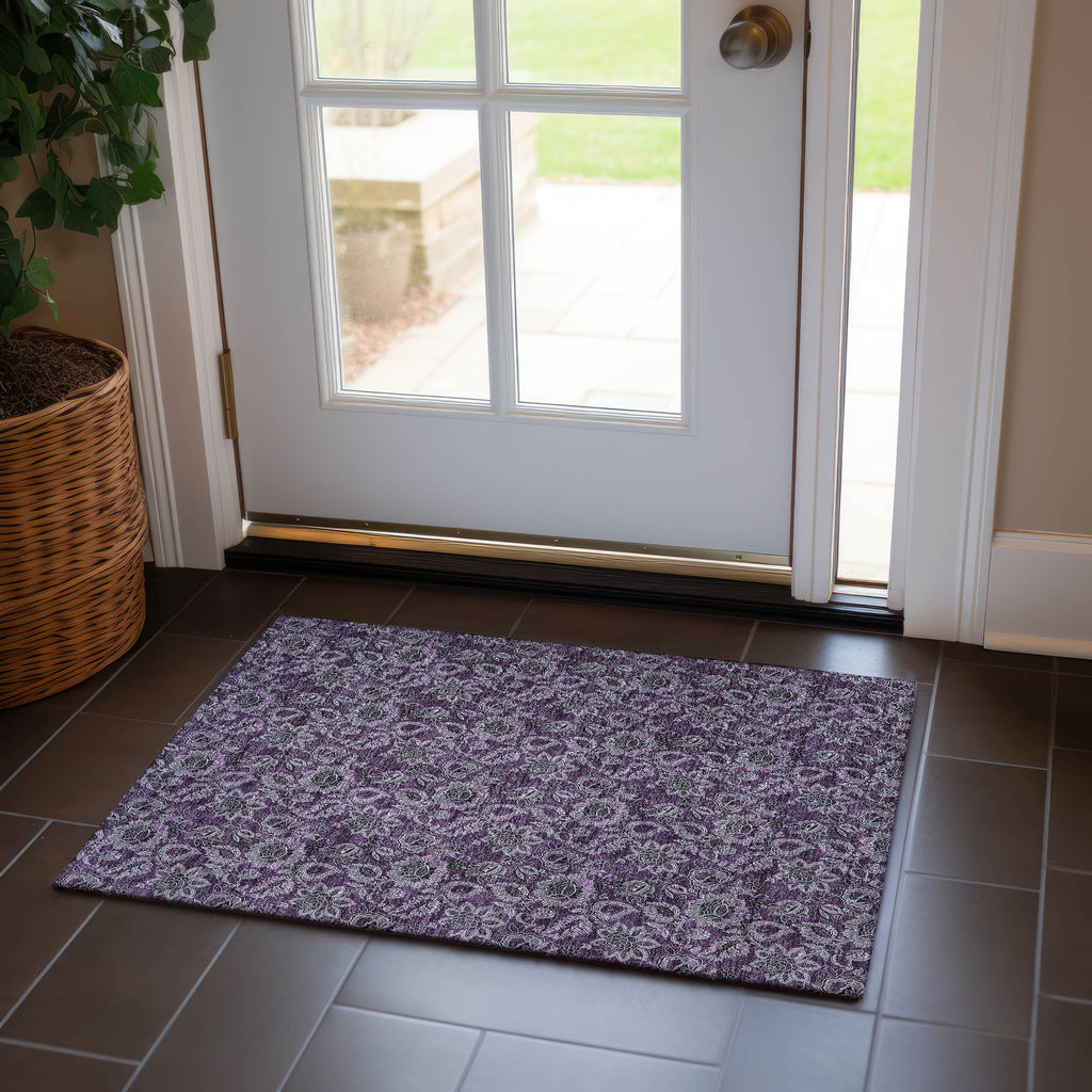 addison chantille acn661 eggplant rug