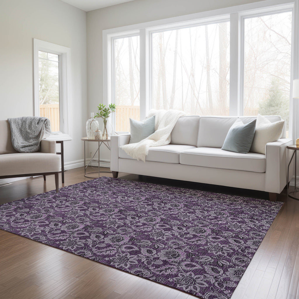 addison chantille acn661 eggplant rug