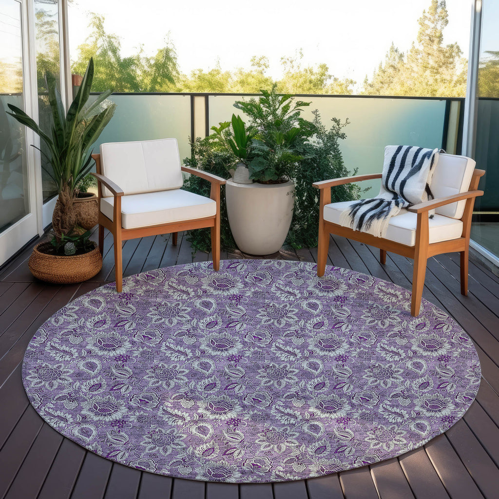 addison chantille acn661 purple rug