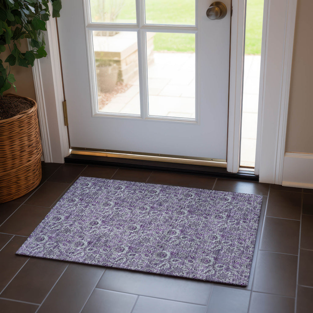 addison chantille acn661 purple rug