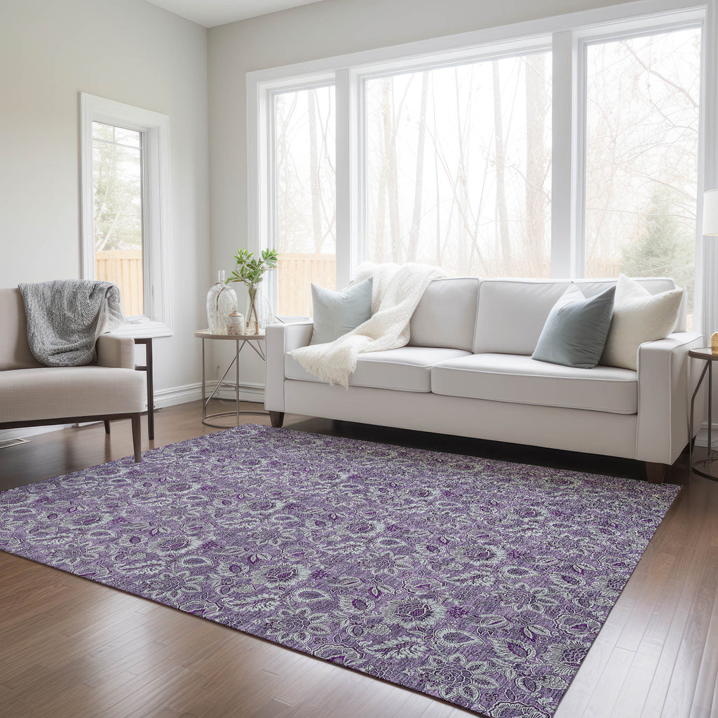 addison chantille acn661 purple rug