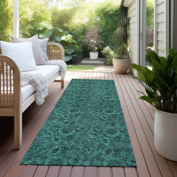 addison chantille acn661 teal rug