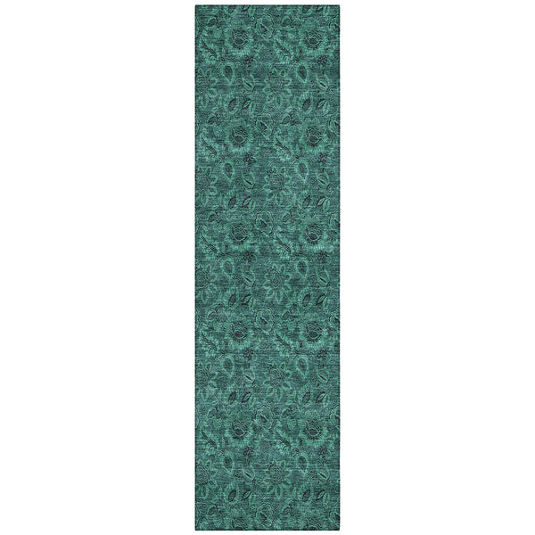 addison chantille acn661 teal rug