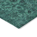 addison chantille acn661 teal rug