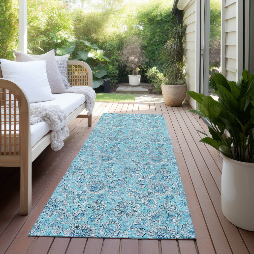 addison chantille acn662 aqua rug