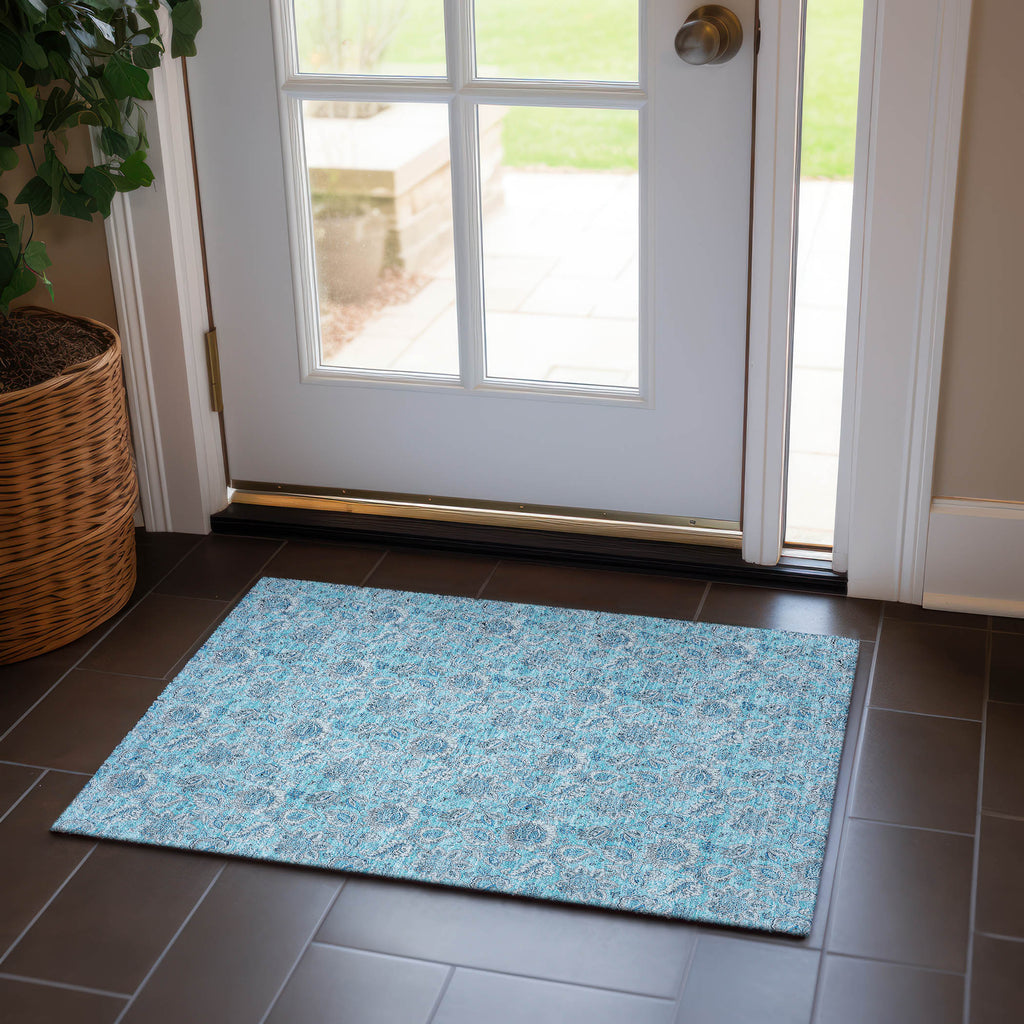 addison chantille acn662 aqua rug