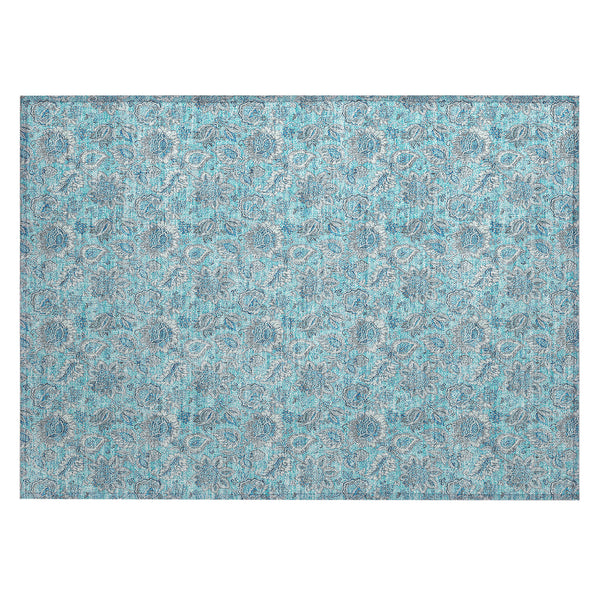 addison chantille acn662 aqua rug
