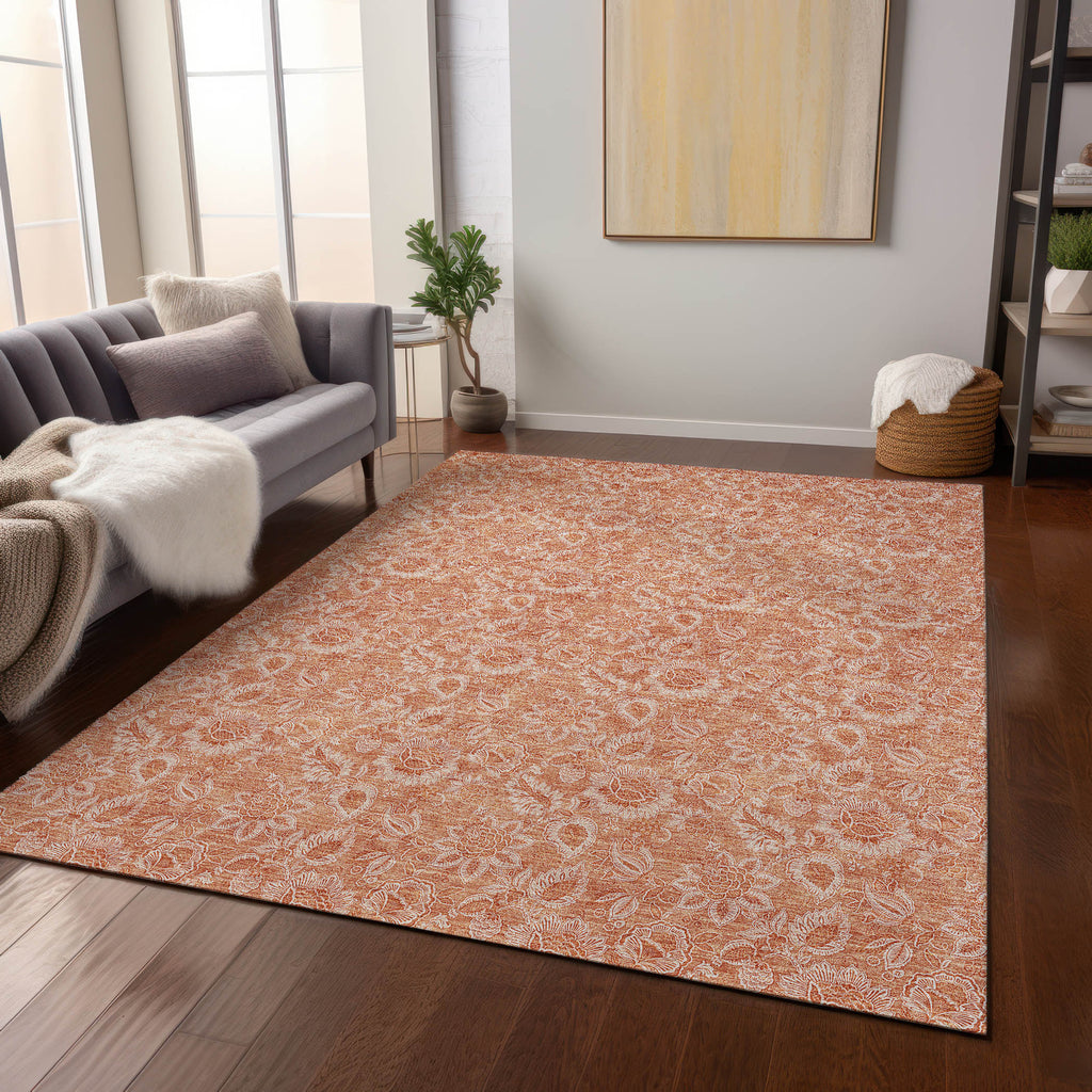 addison chantille acn662 salmon rug