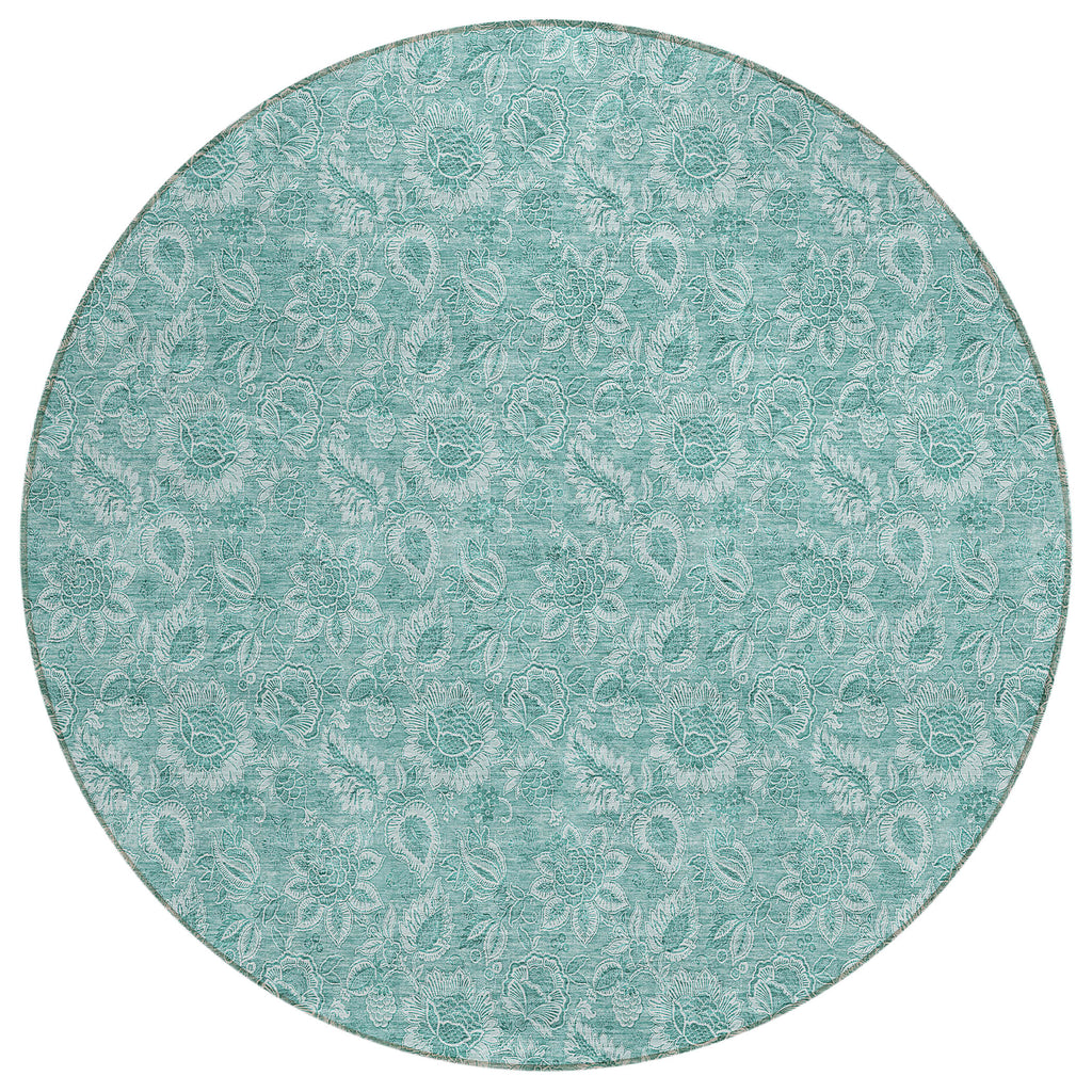 addison chantille acn662 teal rug