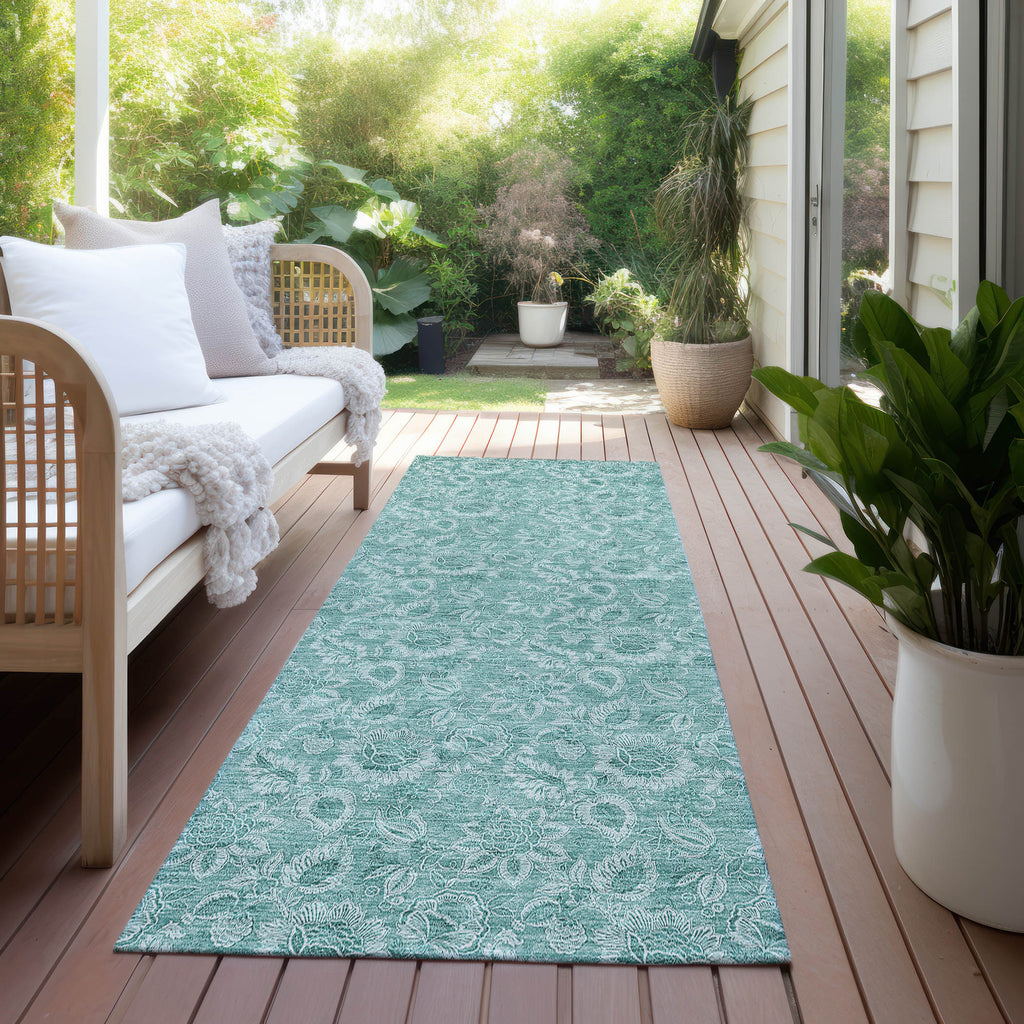addison chantille acn662 teal rug