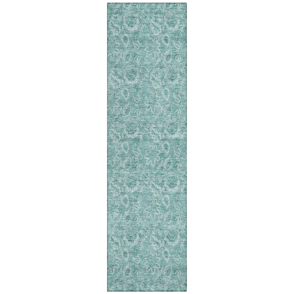 addison chantille acn662 teal rug