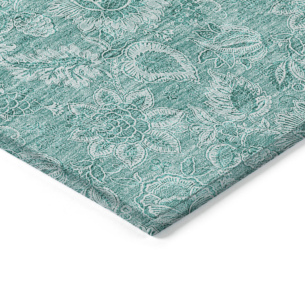 addison chantille acn662 teal rug
