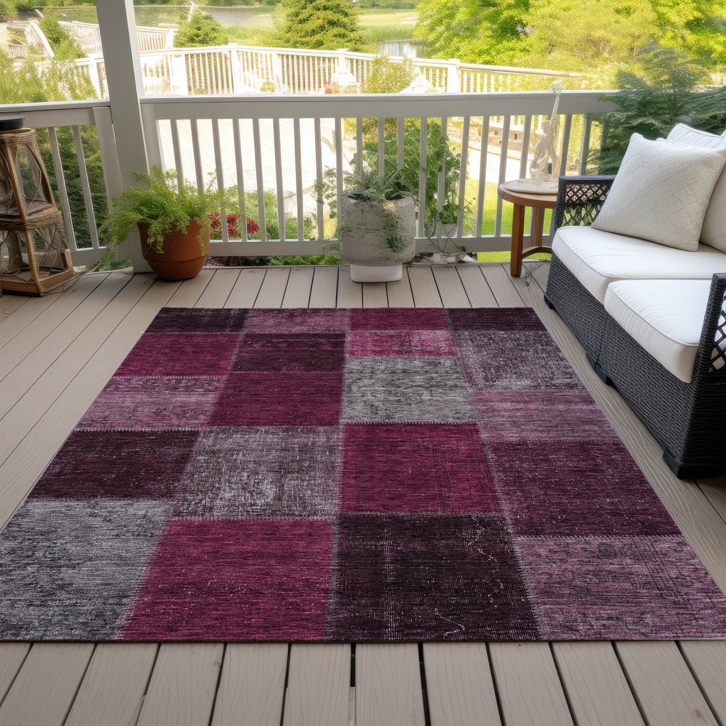 addison chantille acn663 merlot rug