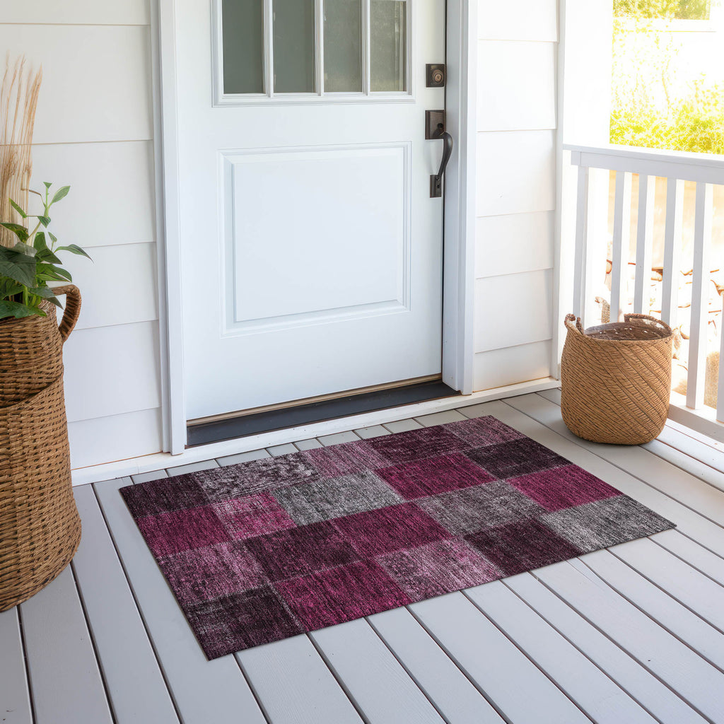 addison chantille acn663 merlot rug