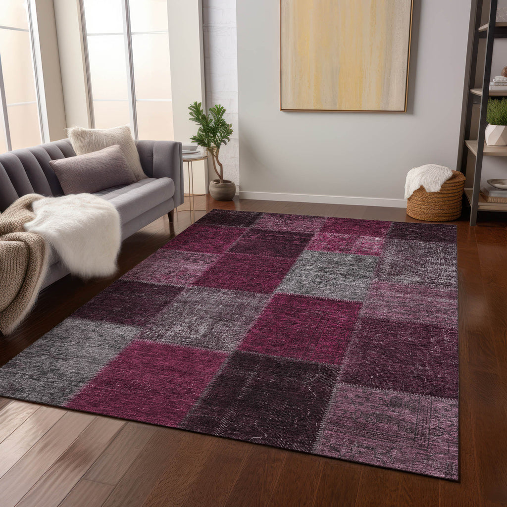 addison chantille acn663 merlot rug