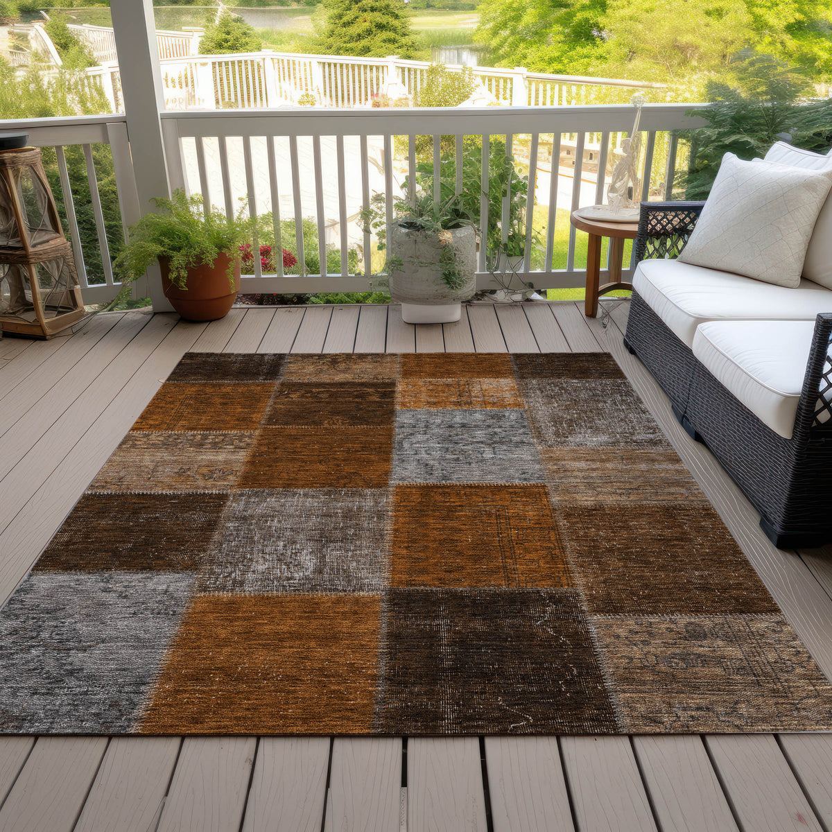addison chantille acn663 paprika rug