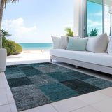 addison chantille acn663 teal rug