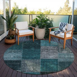 addison chantille acn663 teal rug