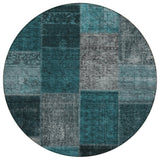 addison chantille acn663 teal rug