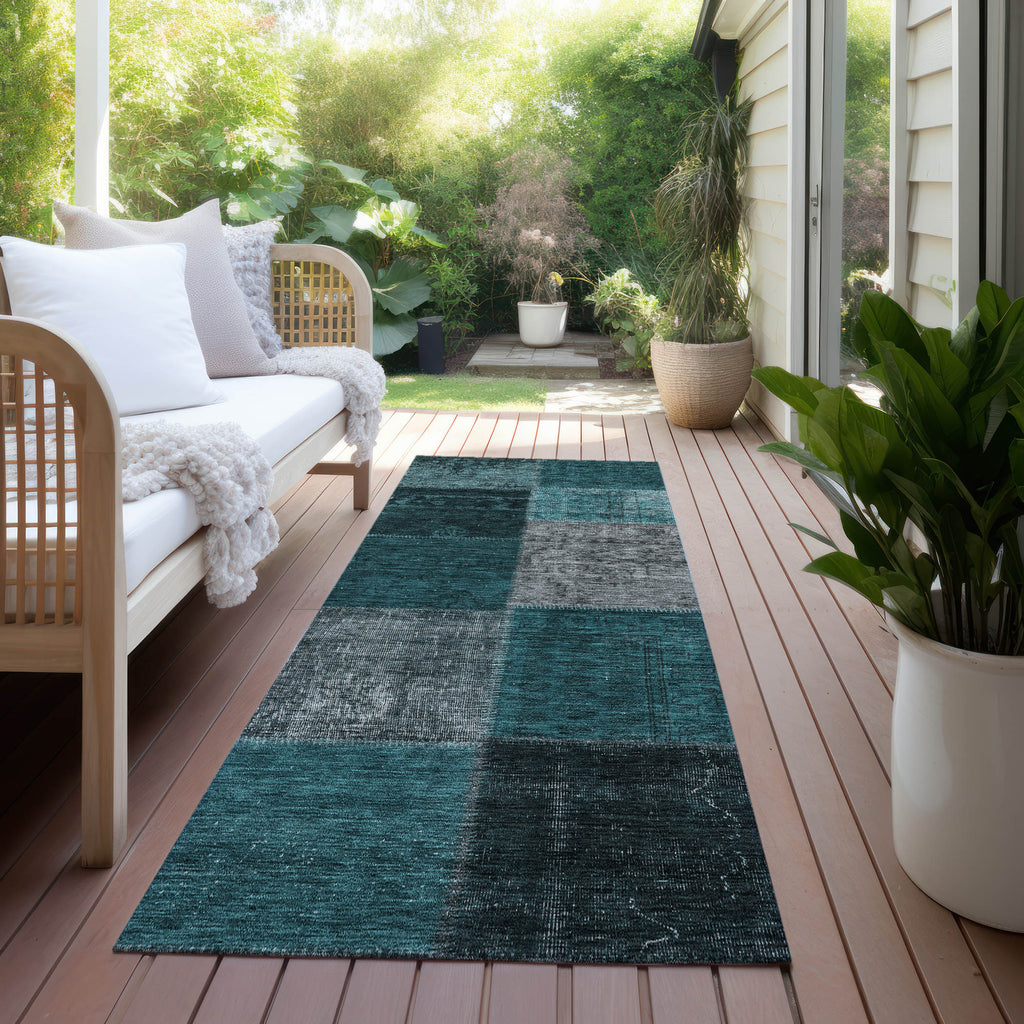 addison chantille acn663 teal rug