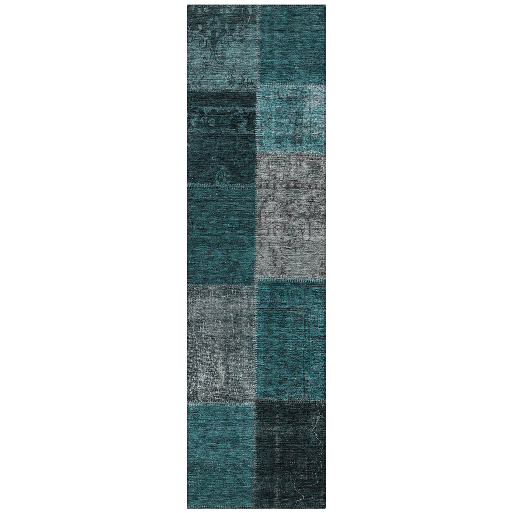 addison chantille acn663 teal rug