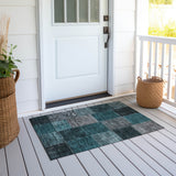 addison chantille acn663 teal rug