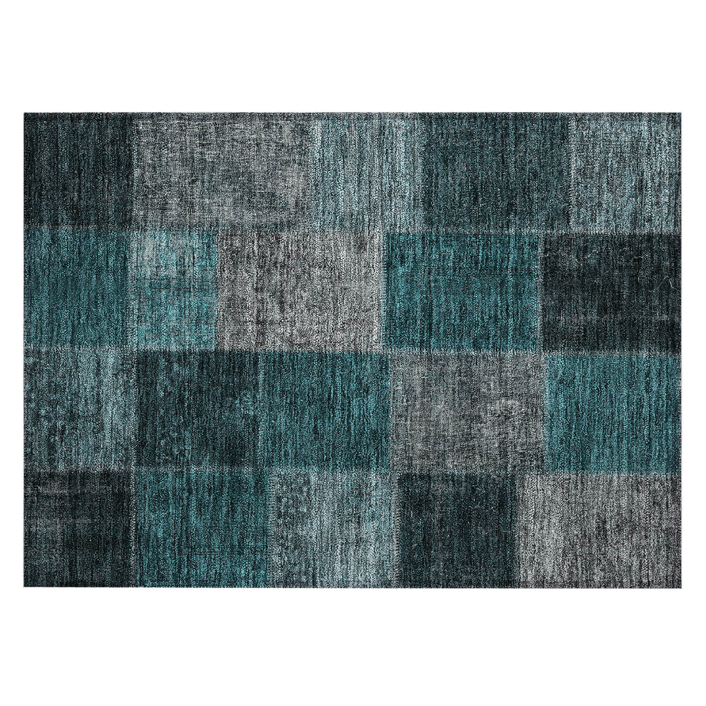 addison chantille acn663 teal rug