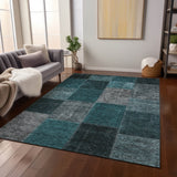 addison chantille acn663 teal rug