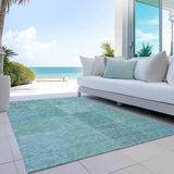 addison chantille acn664 teal rug
